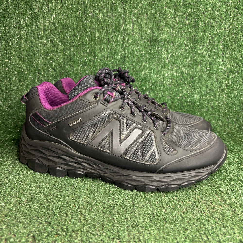 New Balance 1350 Fresh Foam Waterproof Hiking Walking Sneaker Black Womens Sz 11